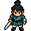 Kiếm khách nam pixel